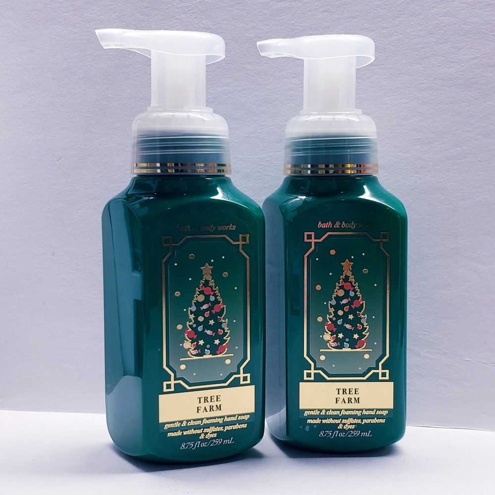 Bath & Body Works TREE FARM Gentle Foaming Hand Soap, 8.75 fl oz(2 pack)